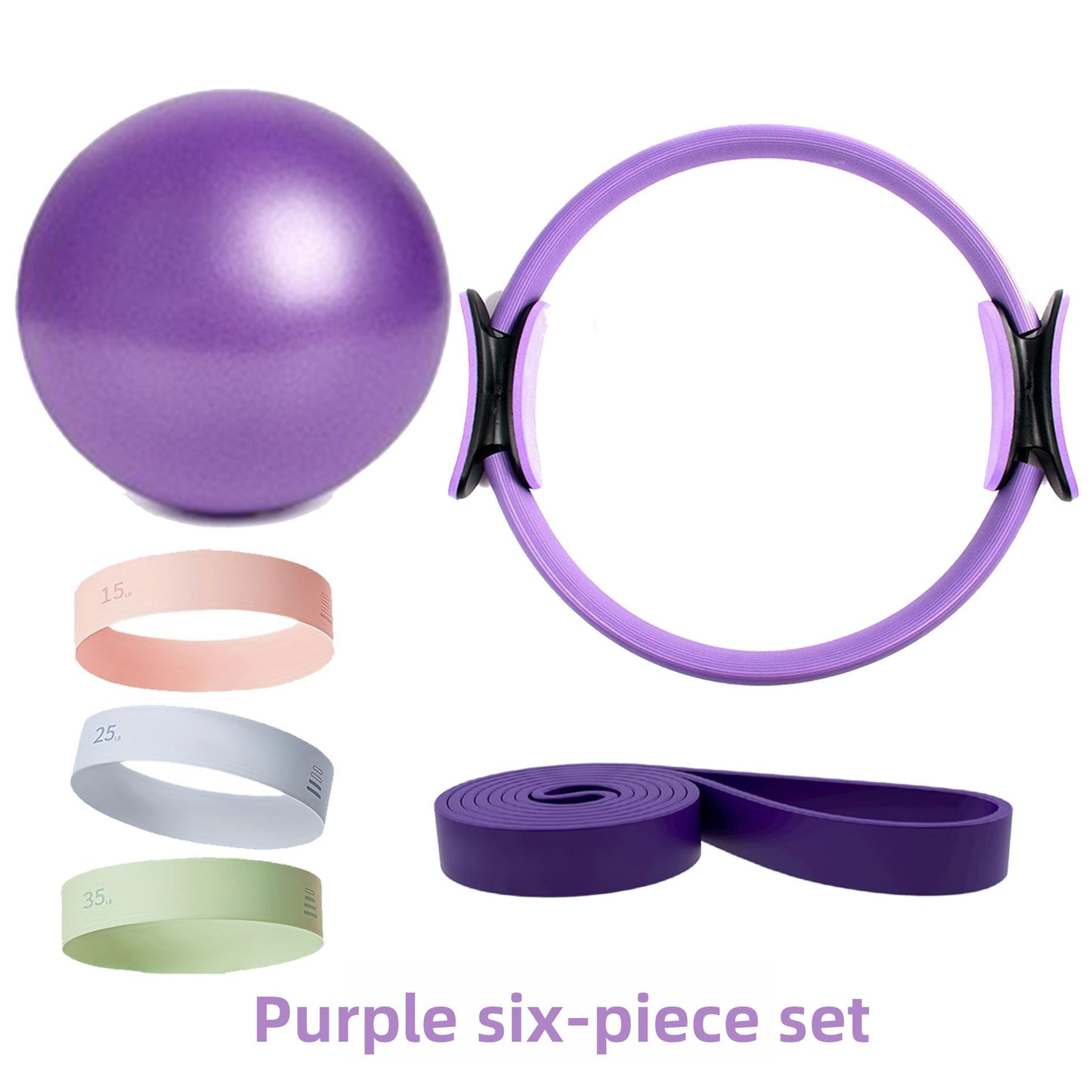 Pilates Resistance Ring Set Yoga & Full Body Sculpt Kit
