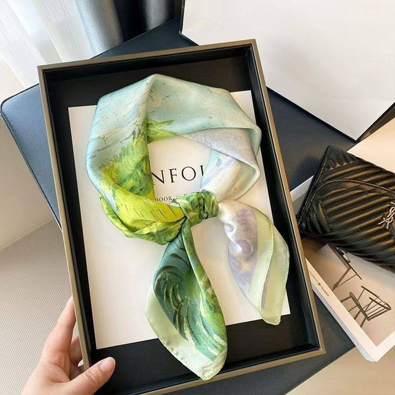 Simulated 100% Mulberry Silk Scarf