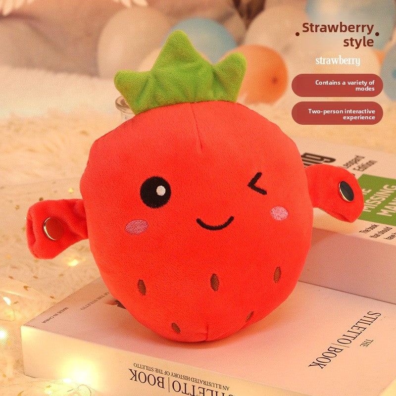 Interactive Fruit Sensor Music Plush Toy - Touch Sensitive Musical STEM Learning Toy
