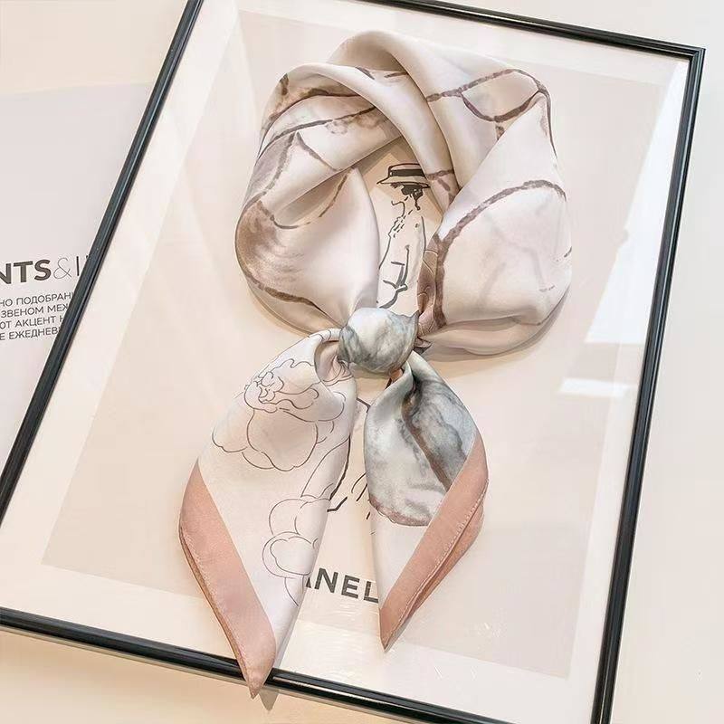 Simulated 100% Mulberry Silk Scarf