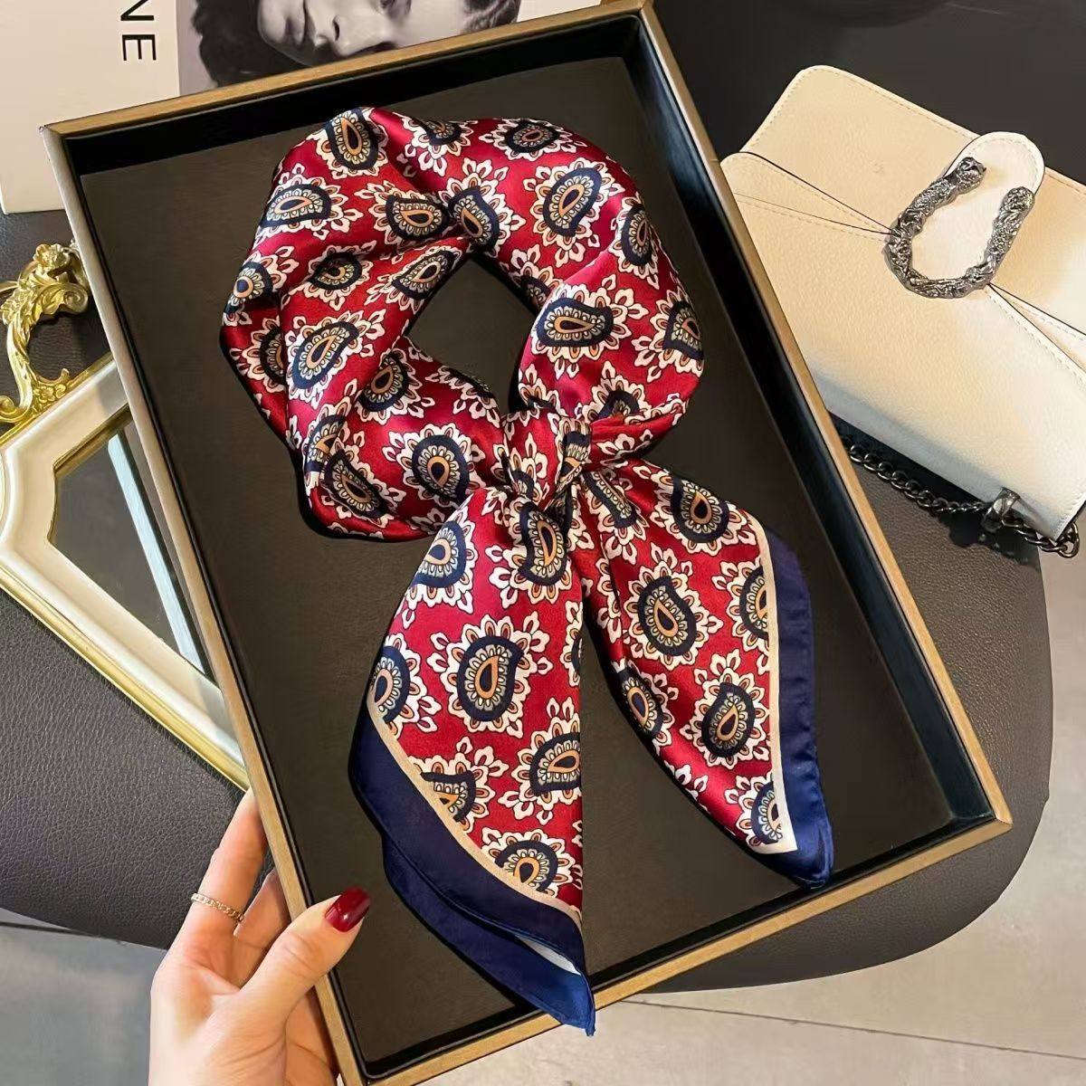 Simulated 100% Mulberry Silk Scarf