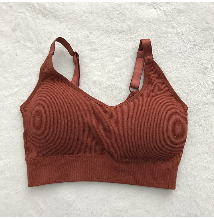 Ribbed Seamless Everyday Support Bralette