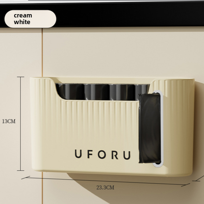 Wall-Mounted Plastic Bag Storage Box