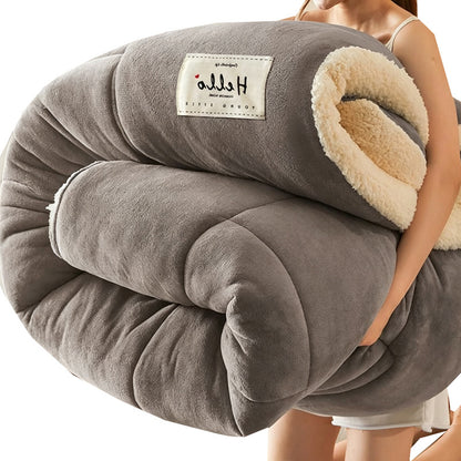 Milk Velvet Lambswool Double-Sided  Heated Blanket