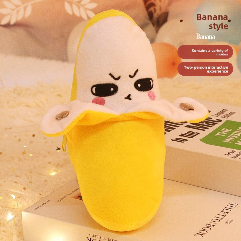 Interactive Fruit Sensor Music Plush Toy - Touch Sensitive Musical STEM Learning Toy