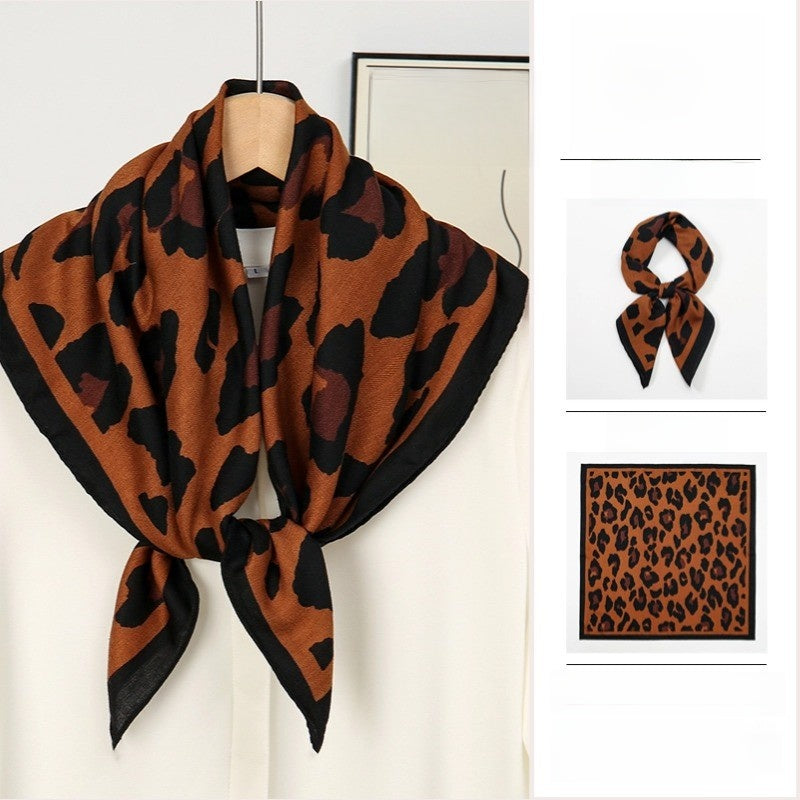 The GeoChic Square Scarf Korean Inspired Prints in 26 Signature Colors