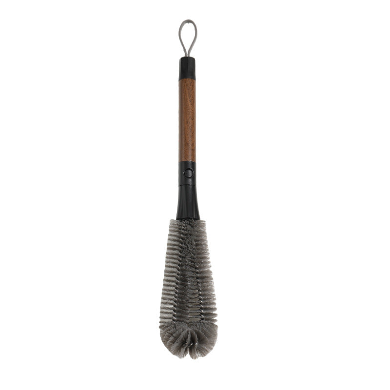 2-in-1 Walnut cleaning brush