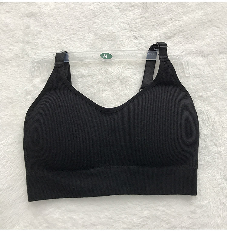Ribbed Seamless Everyday Support Bralette