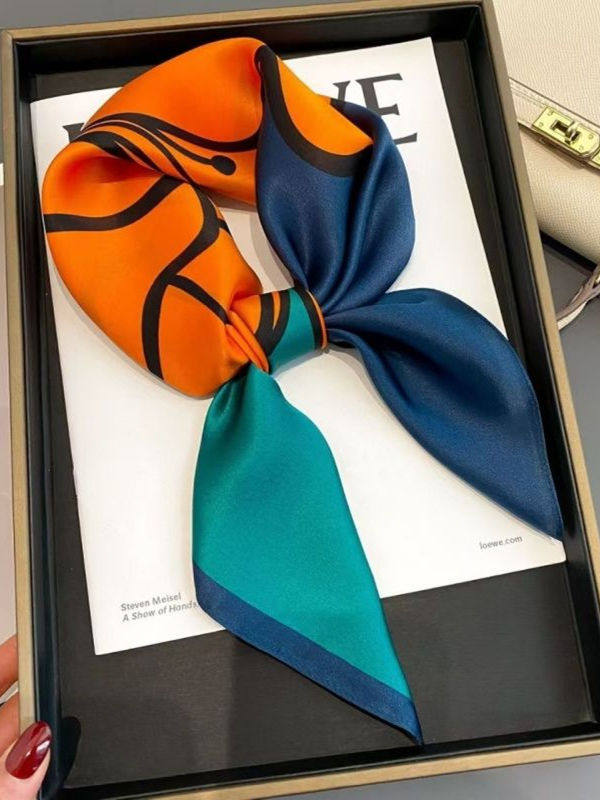 Simulated 100% Mulberry Silk Scarf