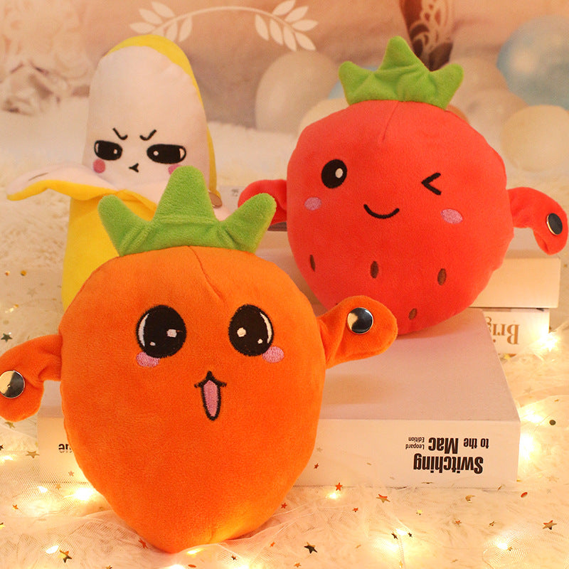 Interactive Fruit Sensor Music Plush Toy - Touch Sensitive Musical STEM Learning Toy