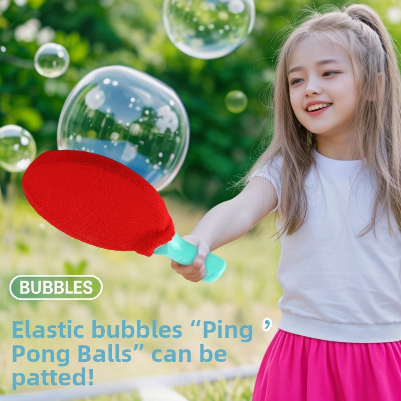 Bouncy Bubble Ping Pong Set | Interactive Outdoor Magic Bubble Game for Kids