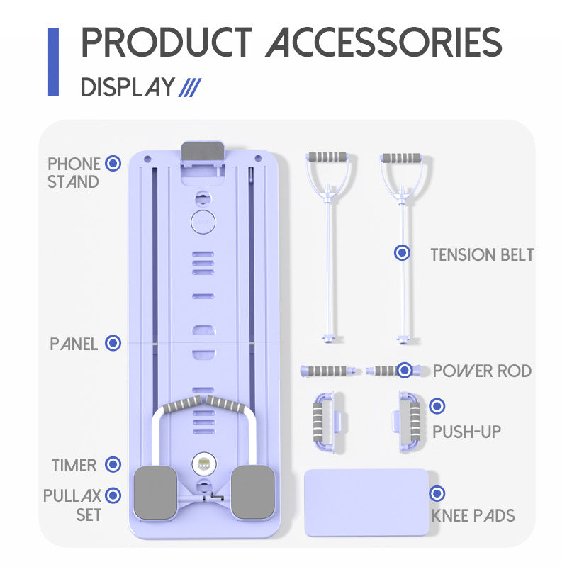Pilates Pro Board - Foldable Full Body Sculpt System