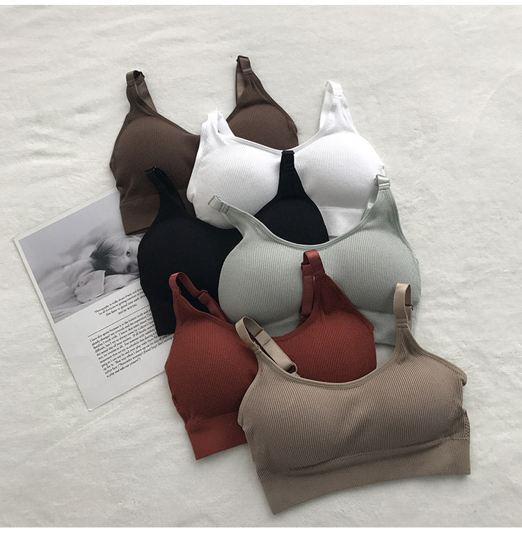 Ribbed Seamless Everyday Support Bralette