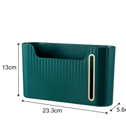 Wall-Mounted Plastic Bag Storage Box