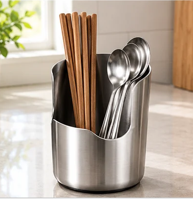 2-in-1 Stainless Steel Pot Lid Holder & Spoon Rest